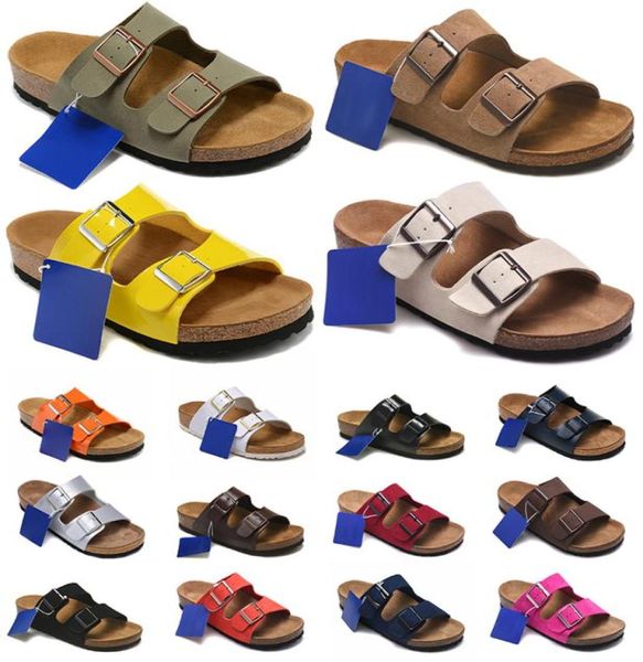 

2023 designer sandals birks mens flip flops arizona slippers black white brown pink suede snake leather s men women beach outdoor shoes30689