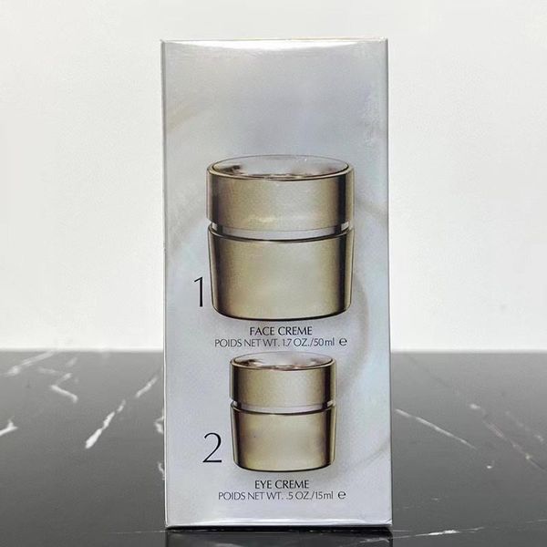 

women ultimate lift regenerating face and eye creme set 50+15ml/set skin care moisturizing, White