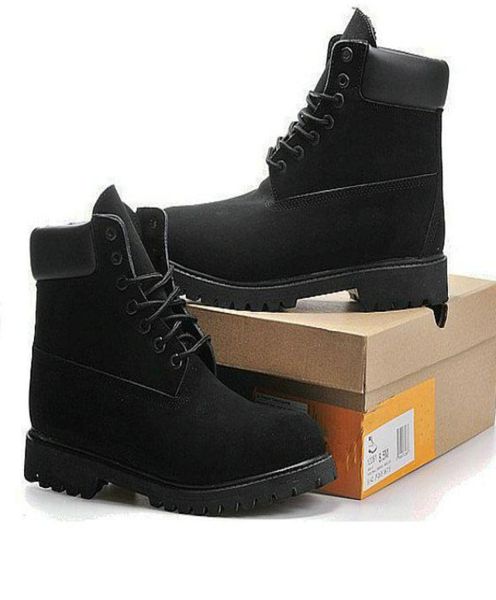 

men winter waterproof outdoor boots brand genuine leather warm snow boots casual martin boots hiking sports shoes high cut clearan3016612, Black