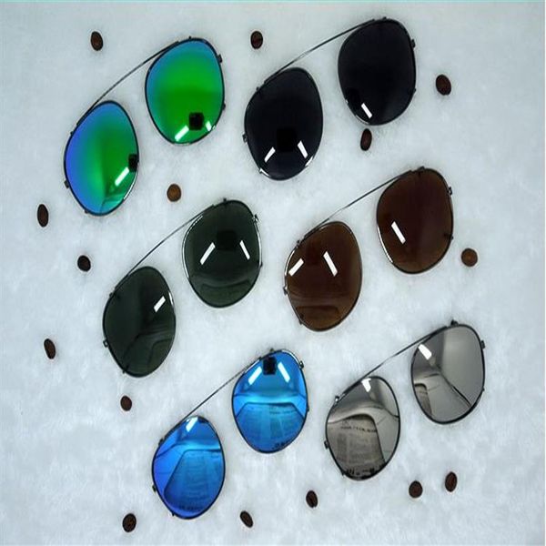 

new style cliptosh sunglasses lenses flip up polarized lens clip-on clips eyewear myopia 6 colors lens for lemtosh264p, White;black