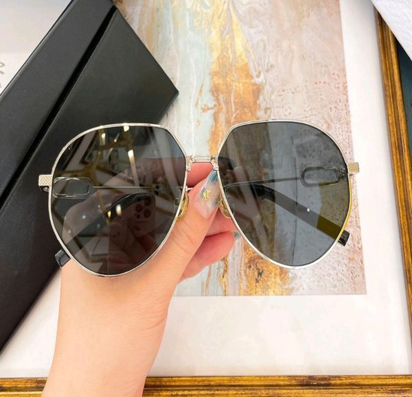 

gold grey a1u sunglasses irregular accessorie women men shades eyewear uv protection lens with box9237391, White;black