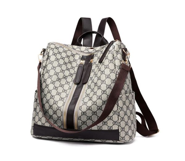 

2020 fashion women backpack youth leather backpacks for teenage girls female school shoulder bag bagpack2864140