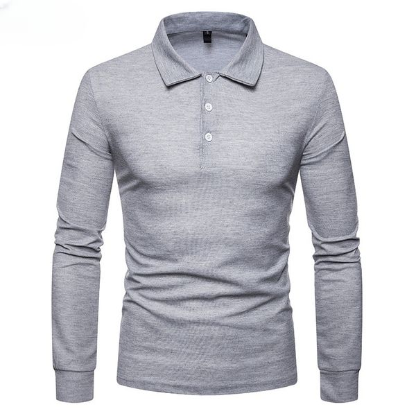 

men's polos long sleeve polot shirt men breathable sports tshirt casual golf polo work pullover 230901, White;black