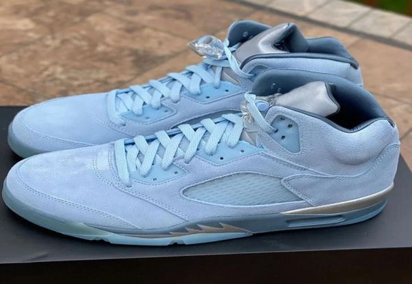

size us 713 suede 5 bluebird men basketball shoes trainers 5s wmns po blue football greymetallic silverwhite outdoor spo4574367
