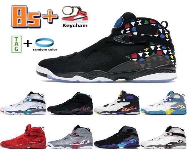 

basketball shoes 8 8s sports sneakers reflective silver mens trainers south beach quai 54 alternate white burgundy me4983979