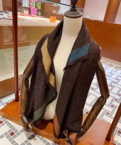 

four seasons cashmere scarf brand scarves ladies soft super long deluxe scarfs fashion yarndyed shawl2897795, Blue;gray