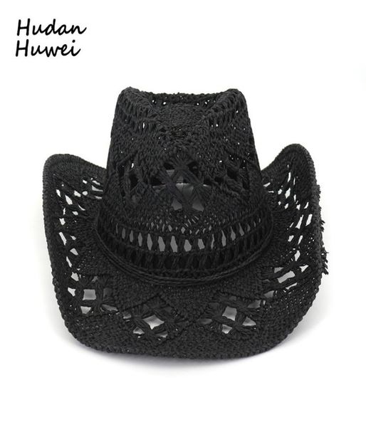 

summer outdoor men women western cowboy hats handwoven straw hat breathable beach jazz cap sunhat for gh797 t2009119163249, Blue;gray
