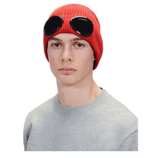 

bonnet Beanie Cp Bonnet 2023 New CP Glasses Autumn Winter Knitted Windproof Men and Women Out warm beanie cp hat beanie, No. 1