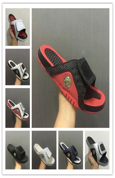 

new 13 slippers 13s blue black white red women house indoor rubber designer sandals hydro slides basketball shoes casual running s3061086