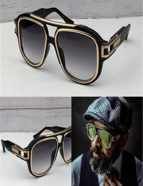 

2019 new fashion sunglasses g6 men design metal vintage sunglasses fashion style square frame uv 400 lens with original case9419061, White;black