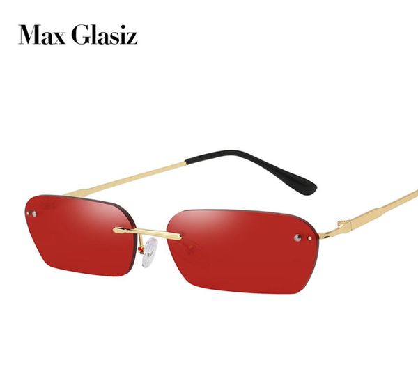 

new arrival square the trend fashion sunglasses women rectangle rimless sun glasses female ladies gafas de sol t2006155201673, White;black