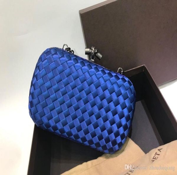

designerwoven women clutch bag 100silk 15 colors0123453803164