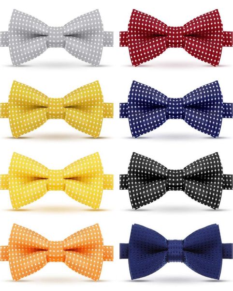 

bow ties toddler tie adjustable pre tied polka dot for boys kids infants 8 colors amdgi7633777, Black;gray