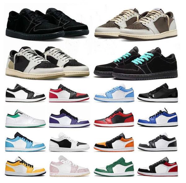 

2023 new jumpman 1 low basketball outdoor shoes lows 1s mocha reverse mocha all star black toe strawberry ice cream triple black unc white c