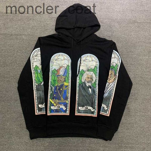 

irving's barriers hoodies religious sweater men's hoodies kanyes travis hooded oversized sweatshirts big sweat shirt women men pul, Black