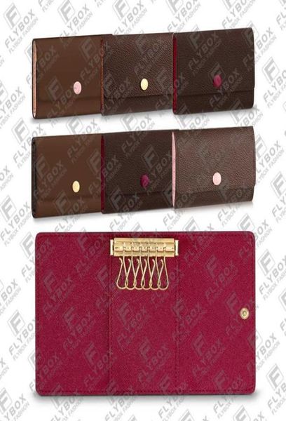 

designer luxury fashion casual 6 key holder wallet coin purse key pouch 5a m62630 m61285 n62630 m60701 cre6329939, Red;blue
