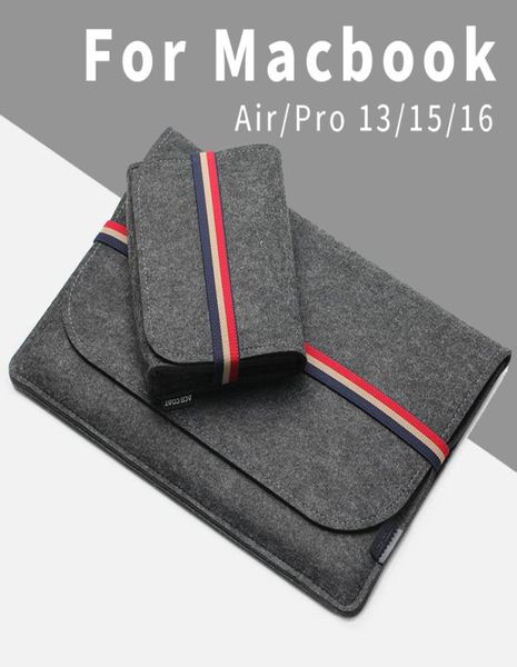 

acecoat sleeve bag case lapantiscratch cover for macbook air pro retina 13 15 16 huawei matebook d14 x pro wool felt a2141 205955198