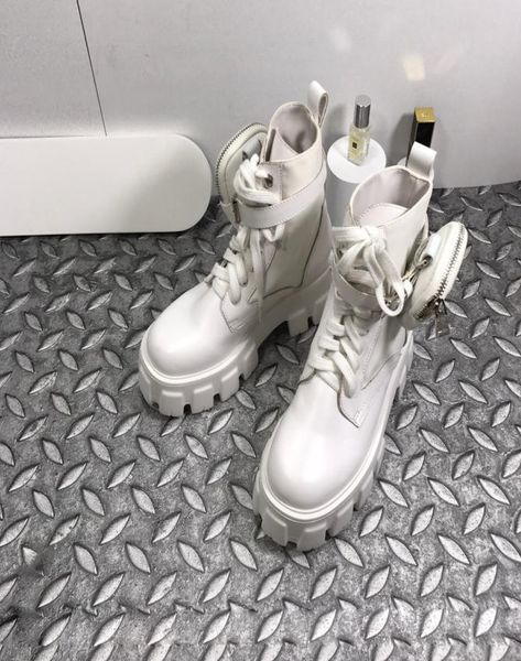 

designer ladies rois platform short boots black classic combat martin stiefel non slio winter shoes nylon pouch ankle snow bottes 9768850