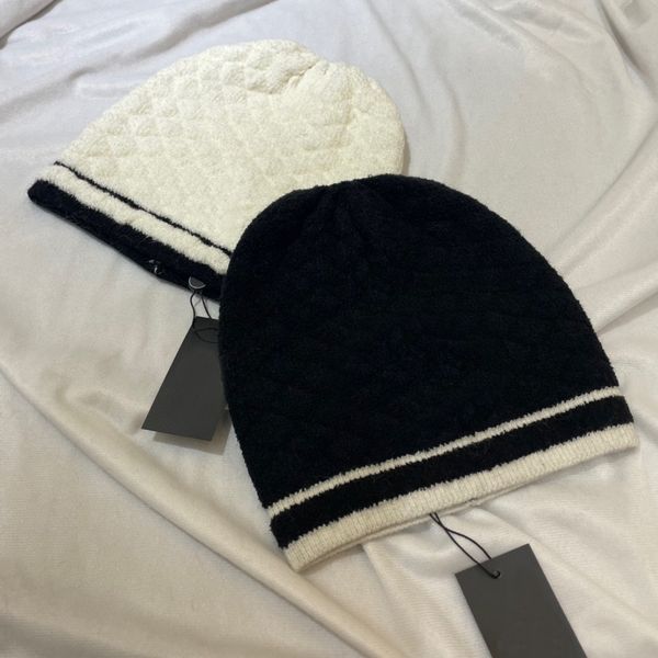 

beanie knit cap hat white black women wool winter beanie stretch outdoor breathable hat, Blue;gray