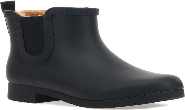

chooka women039s waterproof plush chelsea bootie boots0128371394, Black