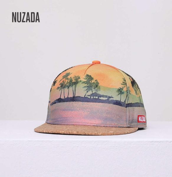 

nuzada versatile spring summer autumn baseball cap flat brim korean cork hip hop outdoor sports hat1930826, Blue;gray