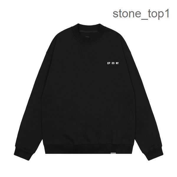 

sweatshirts designer letter men's niche tide brand wild high street casual american loose couple hooded sweater reprreesent coat repres, Black
