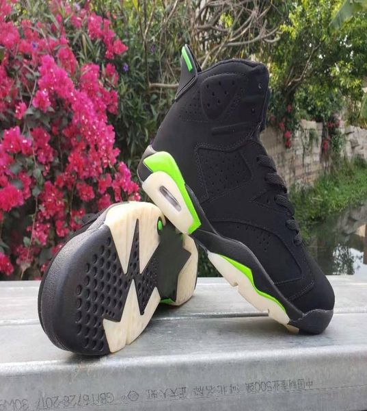 

black 6 electric green men basketball shoes 6s white deep blue outdoor sneakers ct8529003 with box us 7136885009