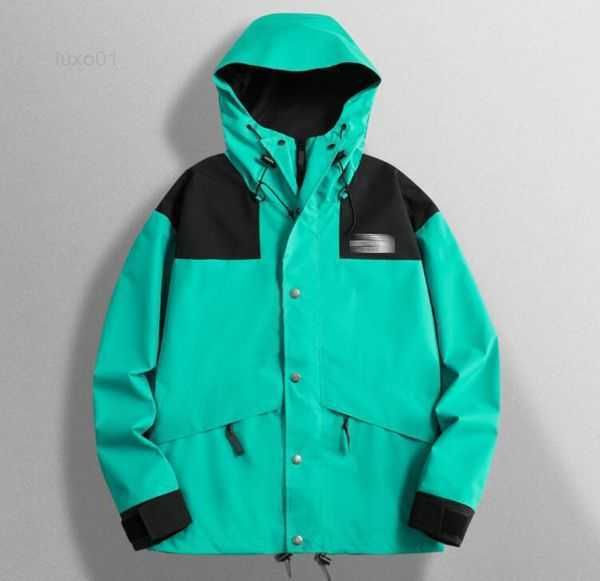 

luxury men's jackets fashion outerwear coats casual windbreaker long sleeve outdoor letter large waterproof jacket nflj7l, Black;brown