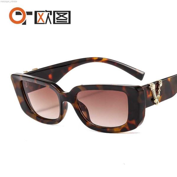 

fashion 2023 personalized new sunglasses big frame metal frame l339 2 n1qf, White;black