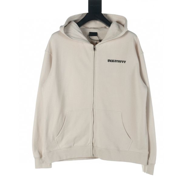 

men's hoodies & sweatshirts hooded zipper letter sweater round neck pattern extra large size, Black