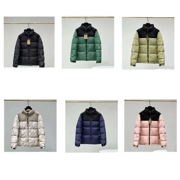 

winter mens down jackets womens puffer jacket snow outdoor parka nf coats letter appliques couples clothing coat outerwear jacket743, Black
