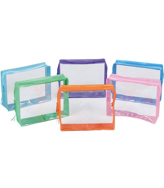 

multi function portable travel clear pvc zipper pouch makeup cosmetic bag storage organizer transparent waterproof toiletry wash b8414991