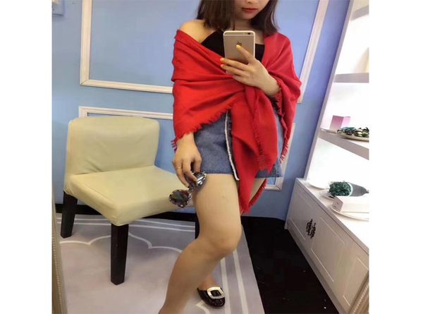 

whole female scarf shawl warm luxurious female autumn winter scarf is the good collocation of air conditioning room pst26876894, Blue;gray