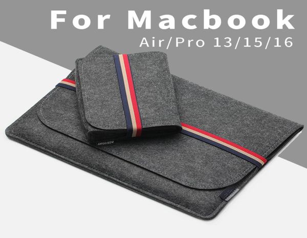 

acecoat sleeve bag case lapantiscratch cover for macbook air pro retina 13 15 16 huawei matebook d14 x pro wool felt a2141 202377422
