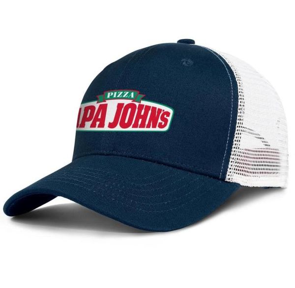 

papa john039s pizza mens and women adjustable trucker meshcap design fitted cute unique baseballhats loves logo symbol sign mur5241730, Blue;gray