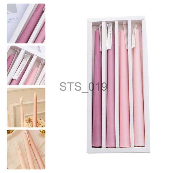 

other health beauty items 4 pcs wedding centerpieces tables pink taper candles colored candles colored candles tall candlesticks sticks x090