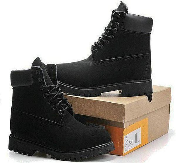 

men women winter waterproof outdoor boot couples leather high cut warm snow boots casual martin boots hiking sports trainer shoes 5419817, Black