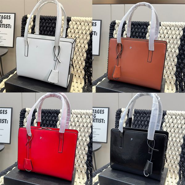 

designer tote bag large capacity handbag p letter business bag men women messenger bag commuter bag