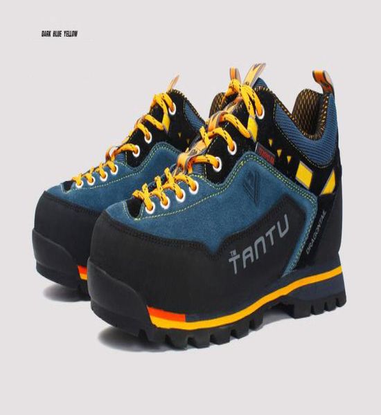 

whole new genuine leather men boots snow boot martin boots leather boots man outdoor waterproof shoes 7321122, Black