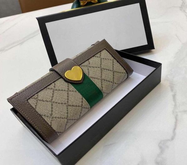 

fashion short wallets long wallet double letter designer classic letter retro card case bags luxury men and women s bag2959790, Red;black