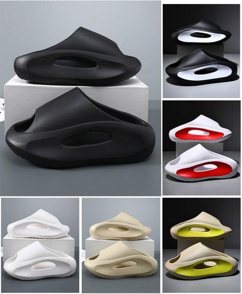 

2023 athletic summer slipper for men women outdoor jogging beach sandals white red yellow runner shoes slipper size 36453846869, Black