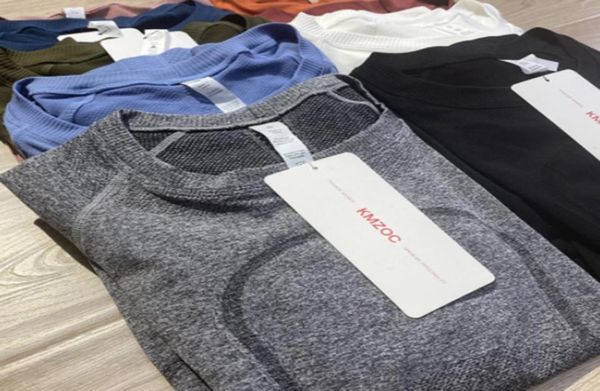 

women039s long sleeve yogas women solid quick dry breathable yoga shirt sports workout gym tees t shirt female outdoor athl2367041