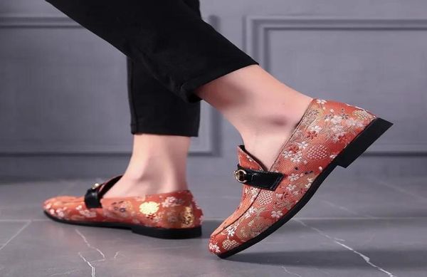 

men shoes loafers pu leather solid color round toe flat heels fashion classic office professional comfortable slip on casual3930190, Black