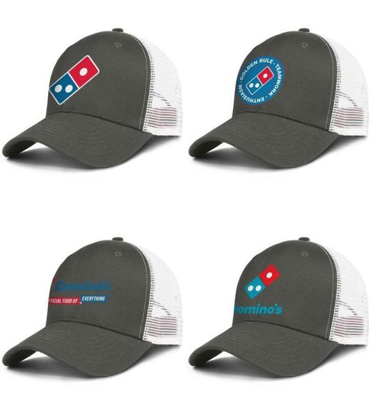 

delicious domino039s pizza logo mens and women adjustable trucker meshcap designer sports custom classic baseballhats logos emb3181641, Blue;gray