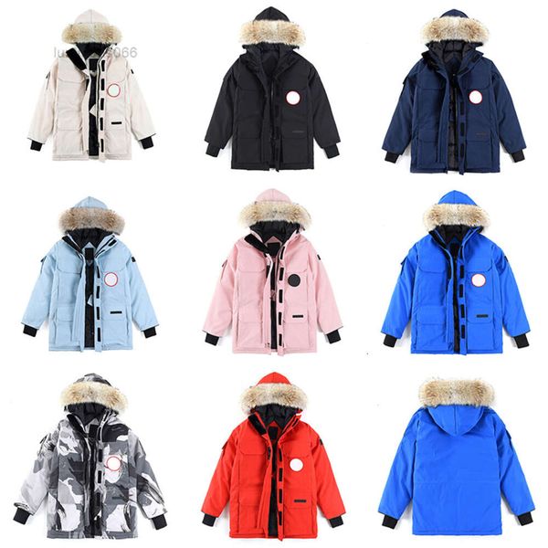 

mens designer down jacket winter warm coats canadian casual letter embroidery outdoor fashion for male couples parkas, Black
