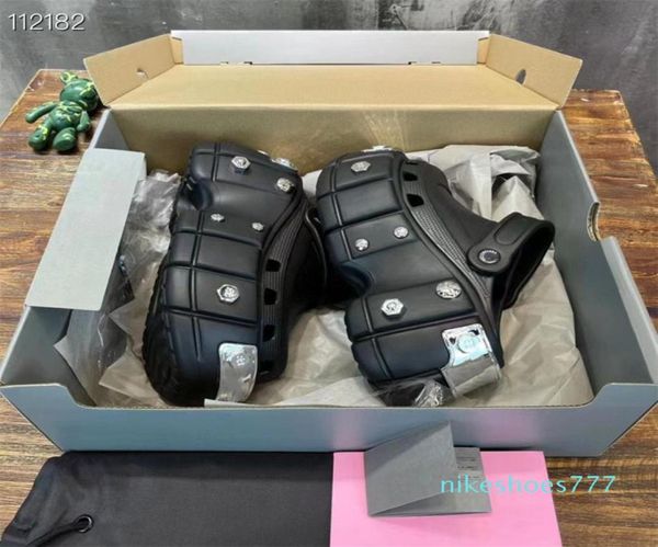 

sandals women039s black rubber style round head 3544 couples hards has3360043