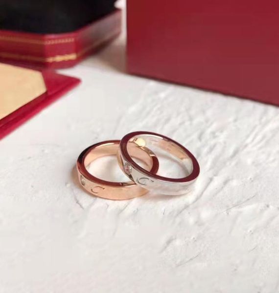 

luxury designers rings band rings couple ring geometric simplicity fashion gifts party shopping is very beautiful8777643, Silver