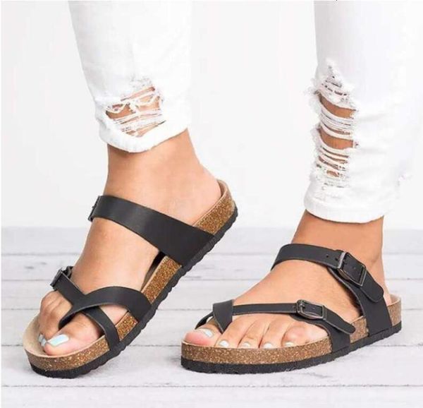 

sandals women039s sandal with big toe in summer01234562182467, Black