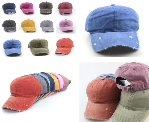 

vintage washed dyed baseball cap low profile adjustable classic plain sport outdoor summer dad hat snapback db3493904192, Blue;gray