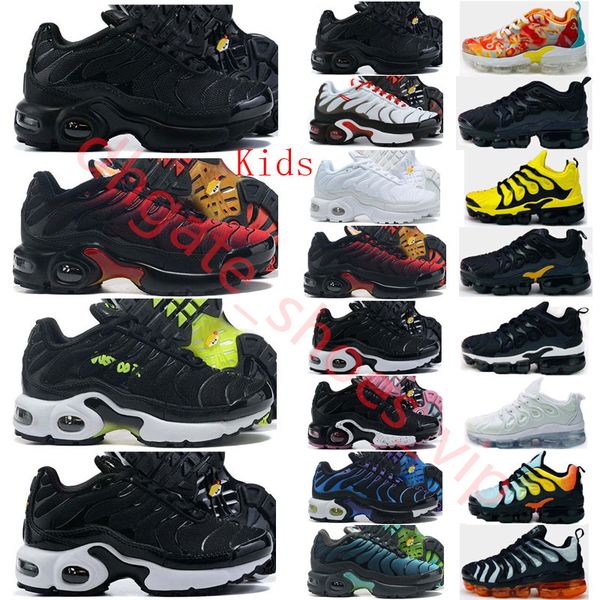 

kids children tn shoes plus black metallic gold multi light blue volt wheels platinum tint midnight navy mean green yellow sneakers outdoor